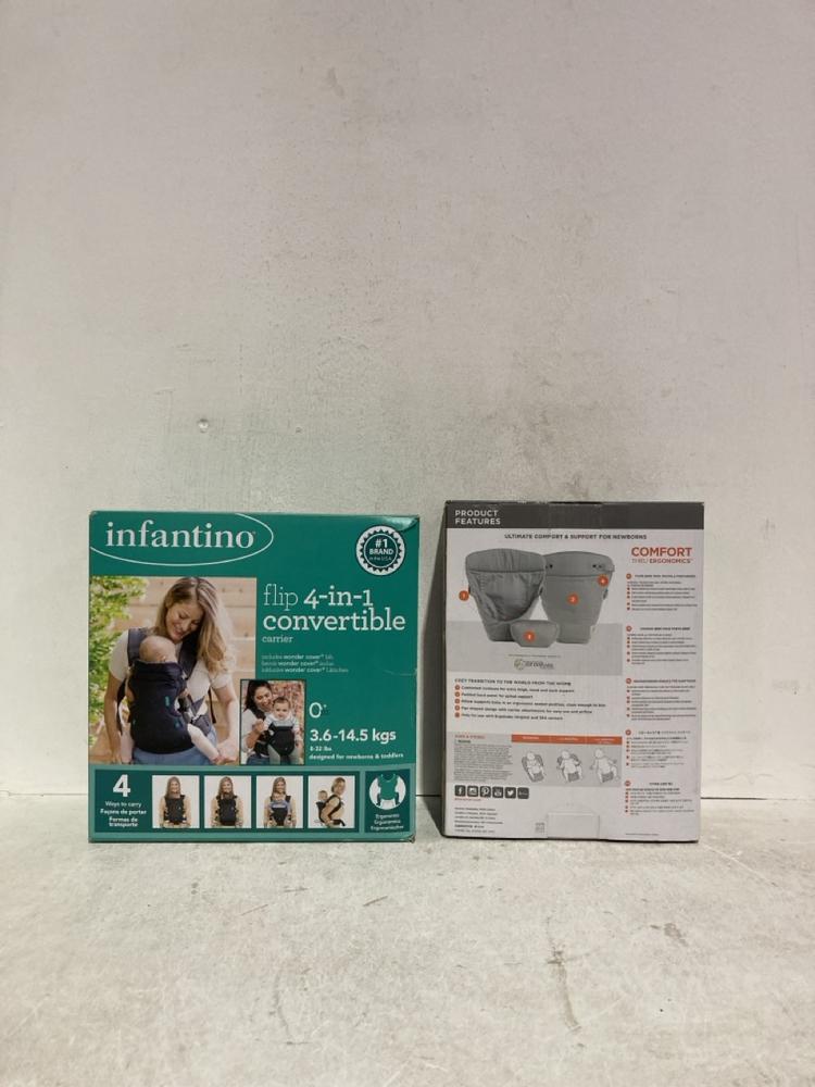 Lot 1161  
            Birmingham SR107 - Parcel Delivery Only 

                
ASSORTED BABY ITEMS TO INCLUDE INFANTINO FLIP 4 IN 1 CONVERTIBLE CARRIER