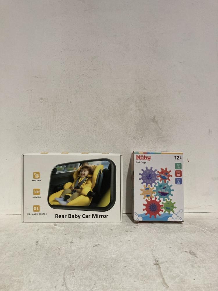 Lot 1162  
            Birmingham SR107 - Parcel Delivery Only 

                
ASSORTED BABY ITEMS TO INCLUDE REAR BABY CAR MIRROR