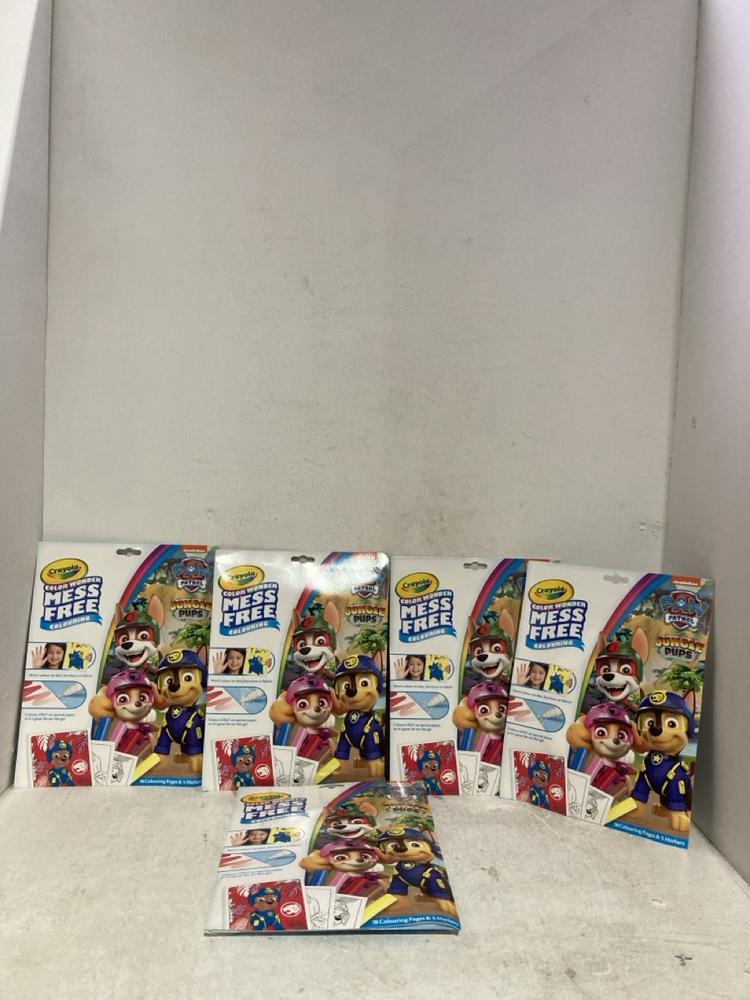 Lot 1174  
            Birmingham SR107 - Parcel Delivery Only 

                
CRAYOLA COLOR WONDER MESS FREE COLOURING X 5 ITEMS
