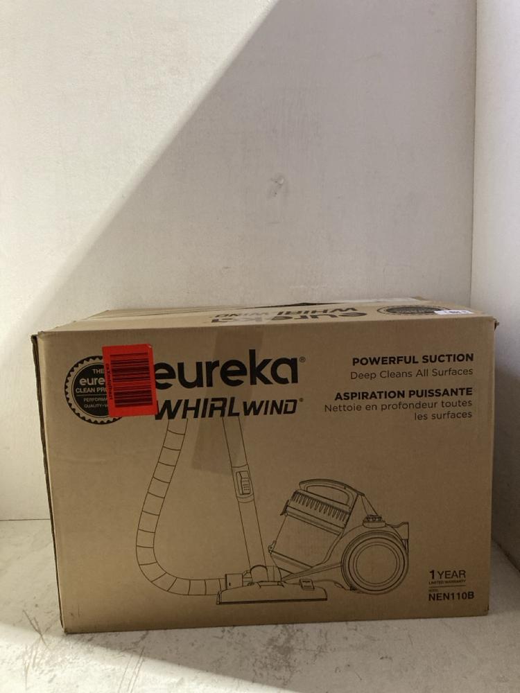 Lot 1213  
            Birmingham SR107 - Parcel Delivery Only 

                
EUREKA WHIRLWIND VACUUM CLEANER