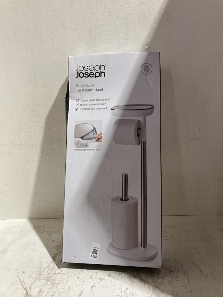Lot 1230  
            Birmingham SR107 - Parcel Delivery Only 

                
JOSEPH JOSEPH TOILET PAPER STAND