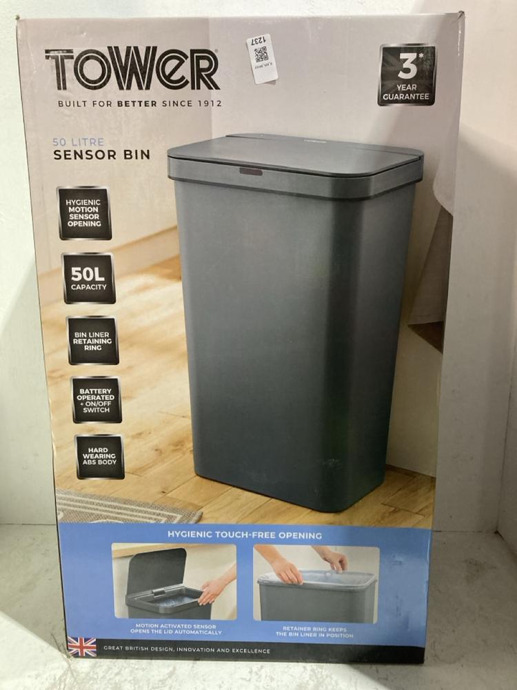 Lot 1237  
            Birmingham SR107 - Parcel Delivery Only 

                
TOWER 50L SENSOR BIN