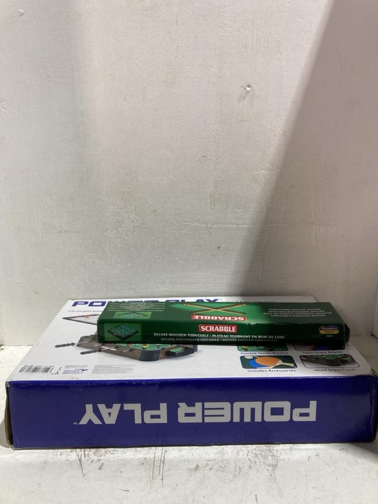 Lot 1241  
            Birmingham SR107 - Parcel Delivery Only 

                
2 X ITEMS TO INCLUDE POWER PLAY FOOTBALL TABLE