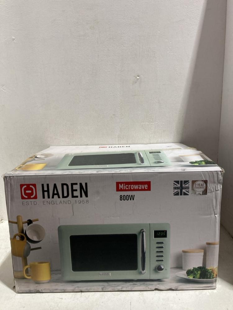 Lot 1247  
            Birmingham SR107 - Parcel Delivery Only 

                
HADEN 20L MICROWAVE OVEN