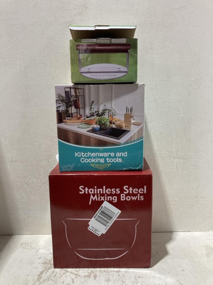 Lot 1259  
            Birmingham SR107 - Parcel Delivery Only 

                
3 X ITEMS TO INCLUDE HULISEN BURGER PRESS