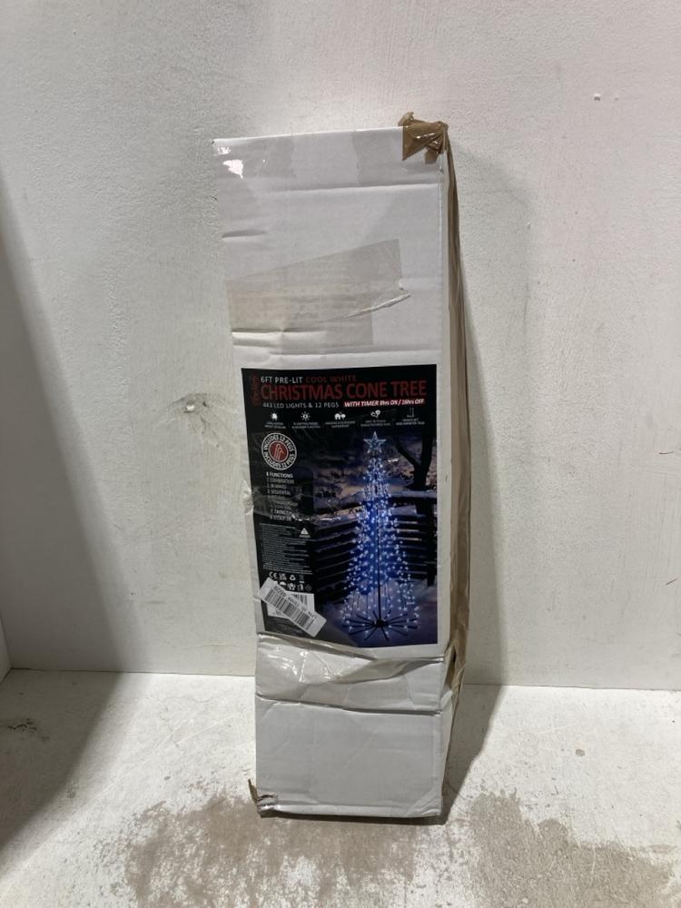 Lot 1276  
            Birmingham SR107 - Parcel Delivery Only 

                
FESTIVE CHRISTMAS CONE TREE