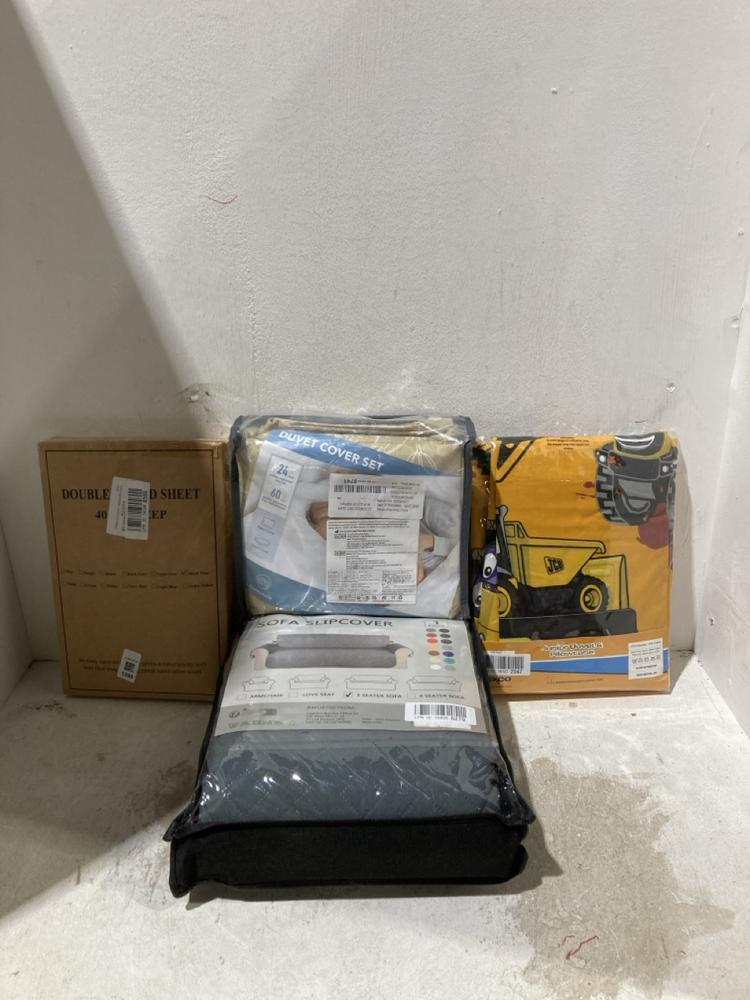 Lot 1299  
            Birmingham SR107 - Parcel Delivery Only 

                
4 X ITEMS TO INCLUDE SOFA SLIPCOVER 3 SEATER