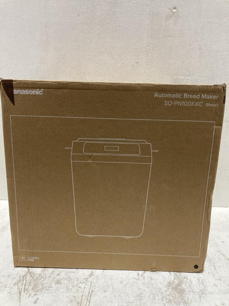 Lot 1327  
            Birmingham SR107 - Parcel Delivery Only 

                
PANASONIC SD-PN100KXC BREAD MAKER