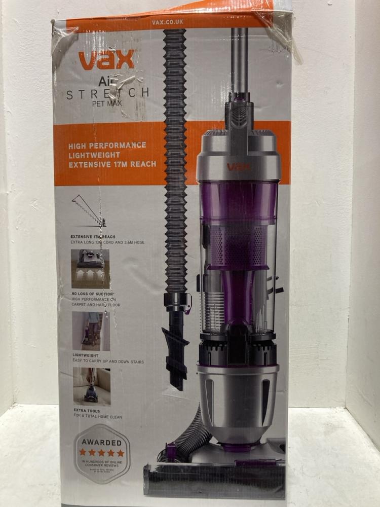Lot 1333  
            Birmingham SR107 - Parcel Delivery Only 

                
VAX U85-AS-PME UPRIGHT VACUUM CLEANER