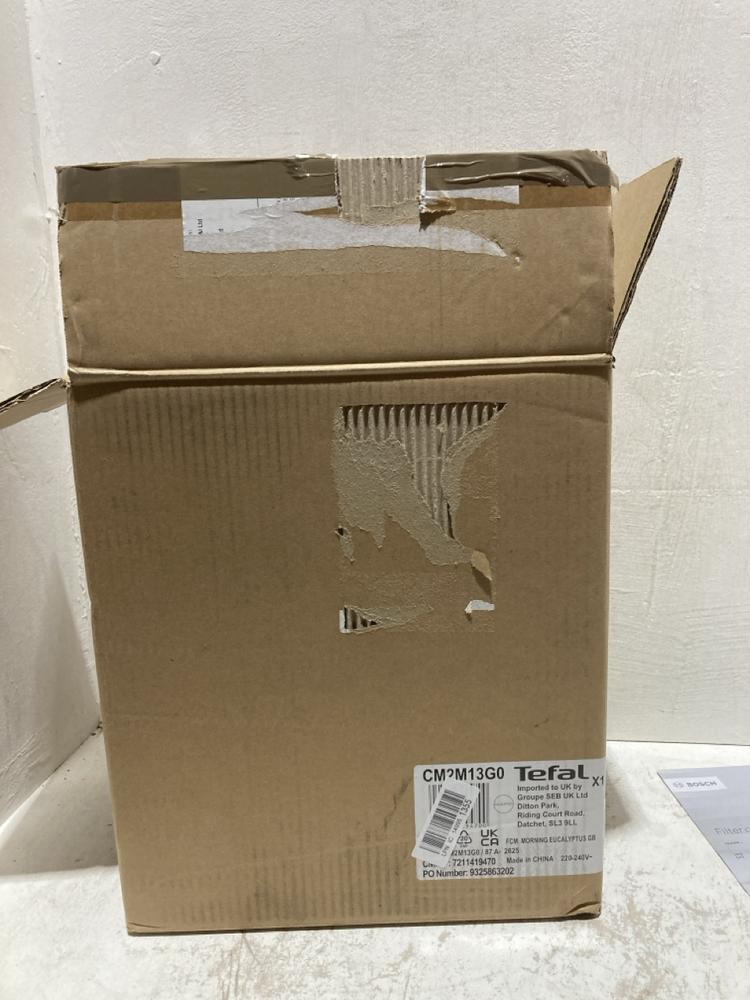 Lot 1344  
            Birmingham SR107 - Parcel Delivery Only 

                
TEFAL MORNING FILTERED COFFEE MAKER