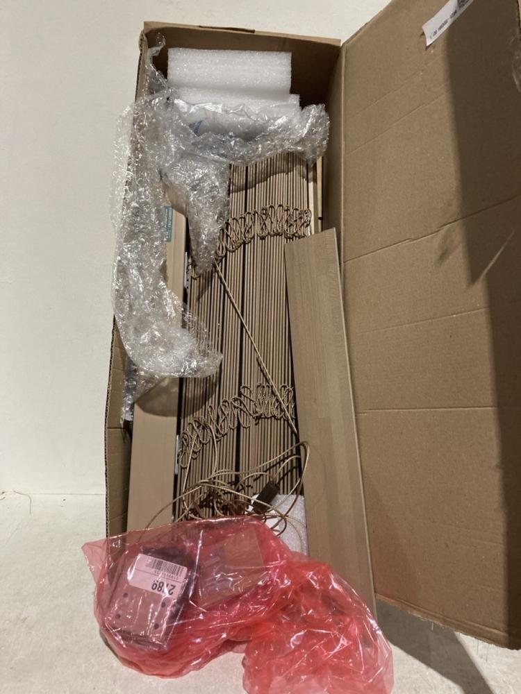 Lot 159  
            Birmingham SR107 - Parcel Delivery Only 

                
JOHN LEWIS & PARTNERS SLAT BLINDS WOOD SIZES UNKNOWN