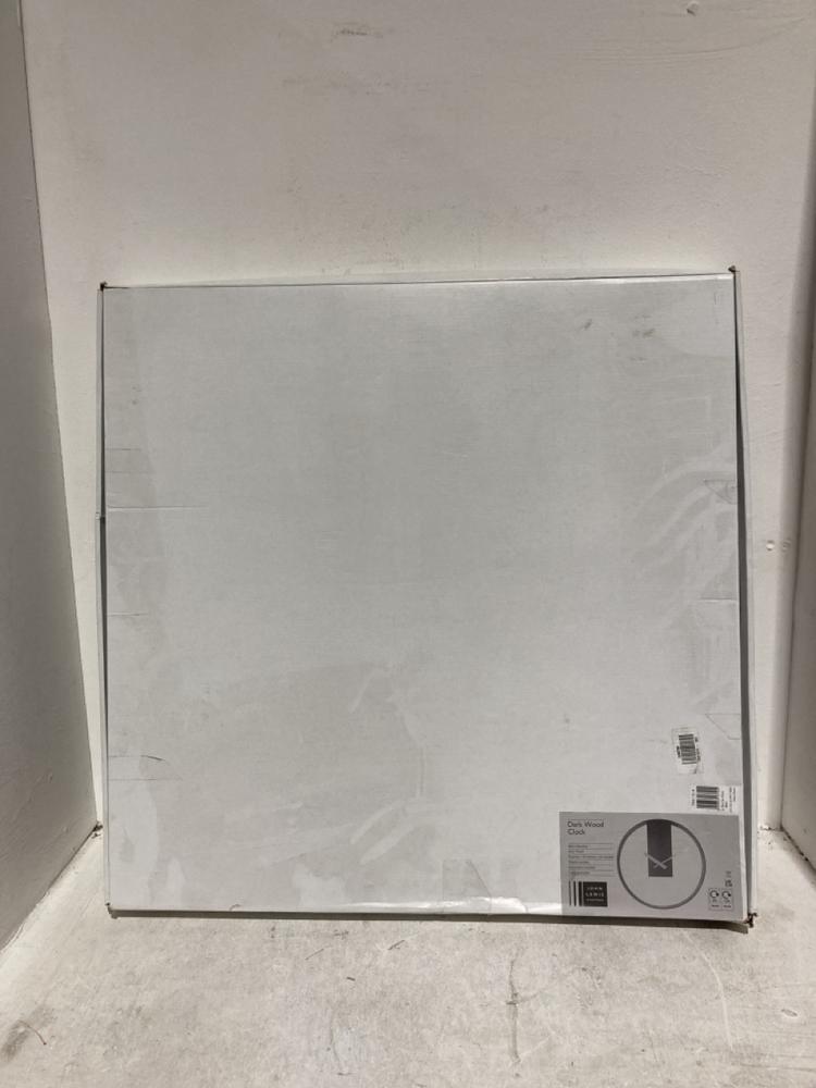 Lot 178  
            Birmingham SR107 - Parcel Delivery Only 

                
JOHN LEWIS & PARTNERS DARK WOODEN CLOCK