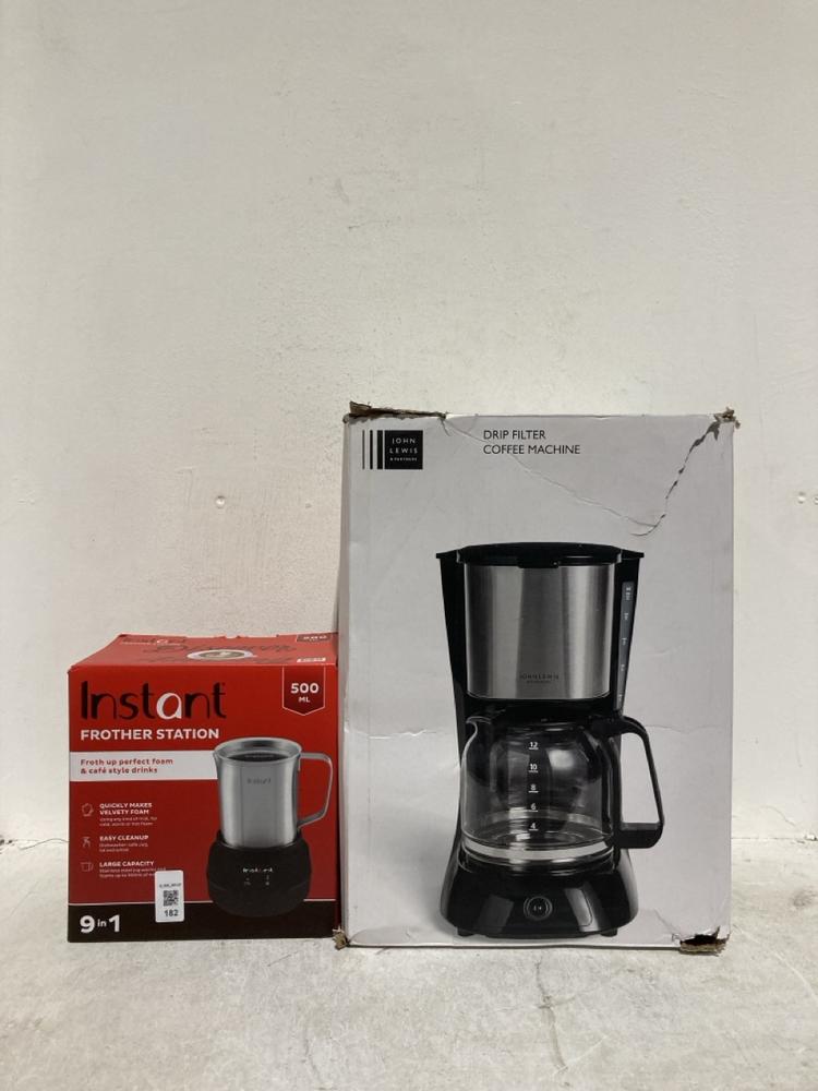 Lot 182  
            Birmingham SR107 - Parcel Delivery Only 

                
2 X KITCHENWARE TO INCLUDE DRIP FILTER COFFEE MACHINE