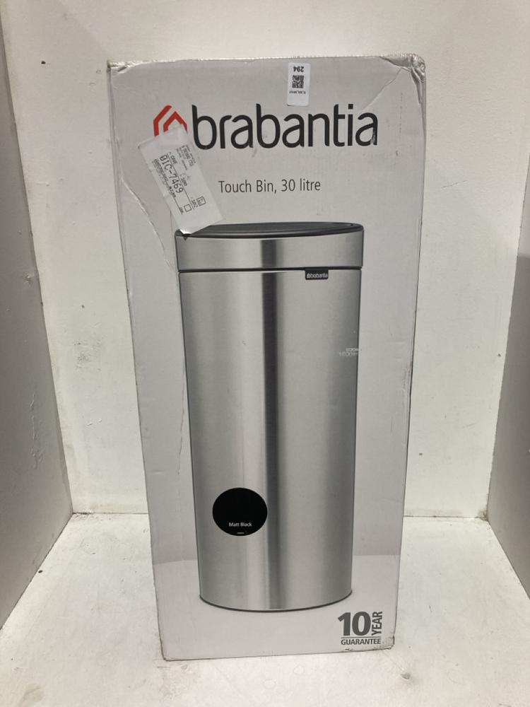 Lot 294  
            Birmingham SR107 - Parcel Delivery Only 

                
BRABANTIA TOUCH BIN 30L