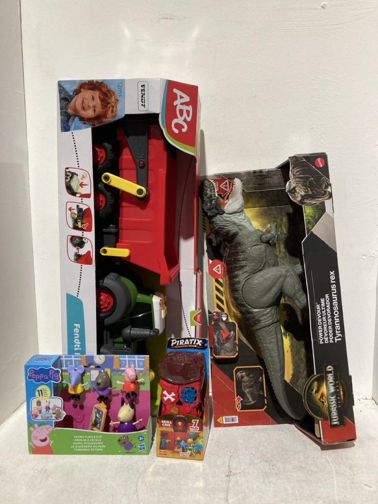 Lot 306  
            Birmingham SR107 - Parcel Delivery Only 

                
4X KIDS TOYS TO INCLUDE PEPPA PIG PLAYGROUP