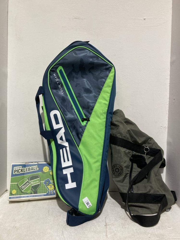 Lot 328  
            Birmingham SR107 - Parcel Delivery Only 

                
3X SPORTS ITEMS TO INCLUDE DESKTOP PICKLEBALL