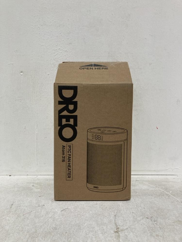 Lot 329  
            Birmingham SR107 - Parcel Delivery Only 

                
CREO PTC FAN HEATER ATROM 316