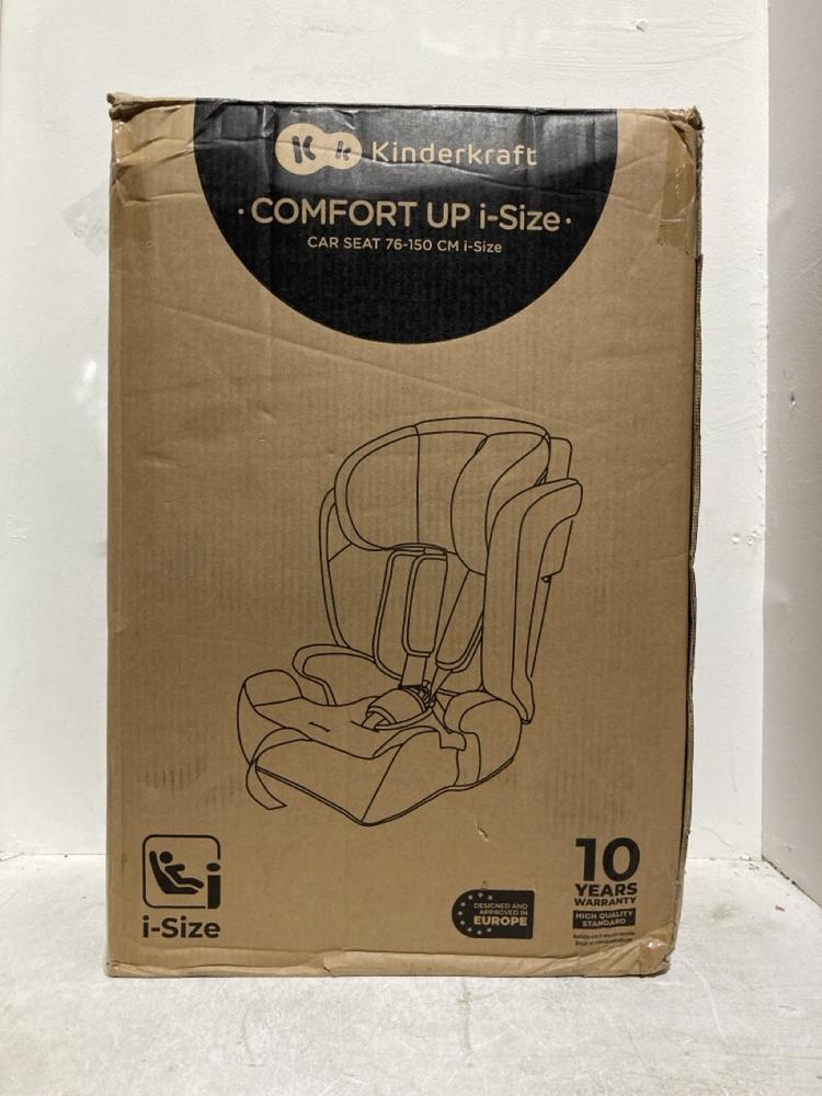 Lot 355  
            Birmingham SR107 - Parcel Delivery Only 

                
KINDERKRAFT COMFORT UP I-SIZE CAR SEAT