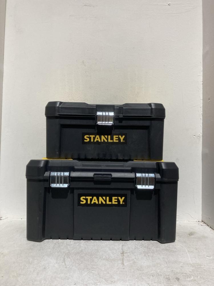 Lot 366  
            Birmingham SR107 - Parcel Delivery Only 

                
2X STANLEY ESSENTIAL TOOL BOX