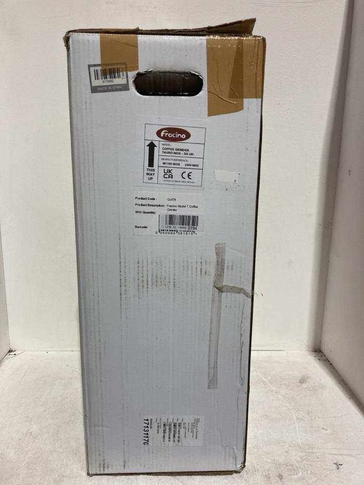 Lot 372  
            Birmingham SR107 - Parcel Delivery Only 

                
CUNILL COFFEE GRINDER