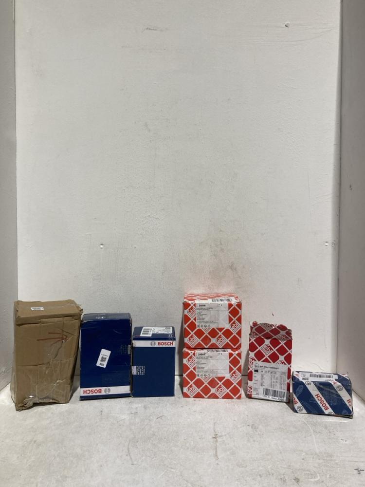 Lot 420  
            Birmingham SR107 - Parcel Delivery Only 

                
CAR PARTS TO INCLUDE BOSCH BRAKE PADS