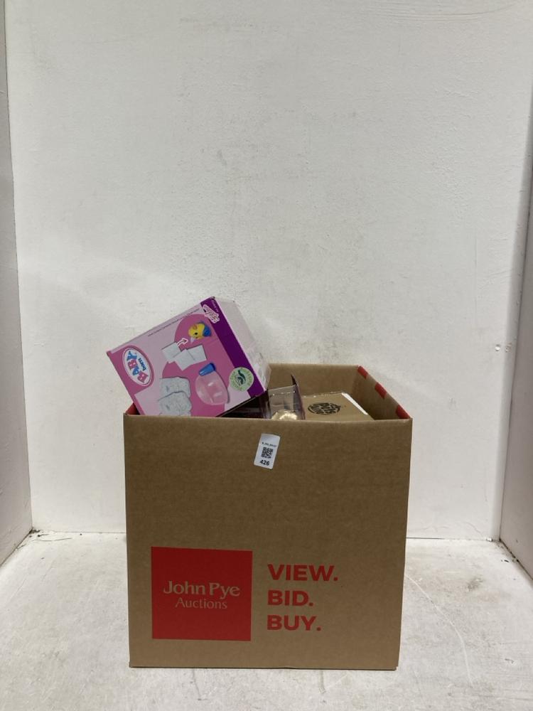Lot 426  
            Birmingham SR107 - Parcel Delivery Only 

                
BOX OF KIDS TOYS TO INCLUDE GABBY'S DOLLHOUSE