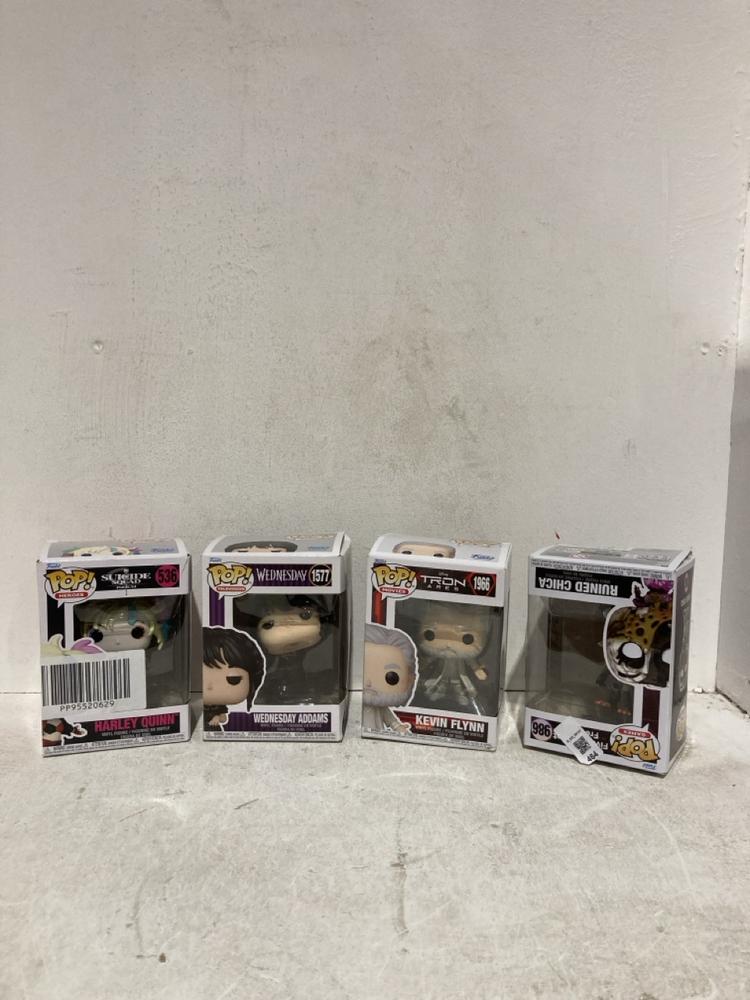 Lot 464  
            Birmingham SR107 - Parcel Delivery Only 

                
4 X ITEMS TO INCLUDE FUNK POP RUINED CHICA