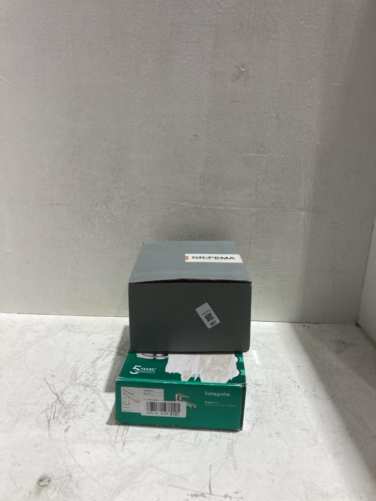 Lot 481  
            Birmingham SR107 - Parcel Delivery Only 

                
2 X ITEMS TO INCLUDE GRIFEMA FLEXI TAP