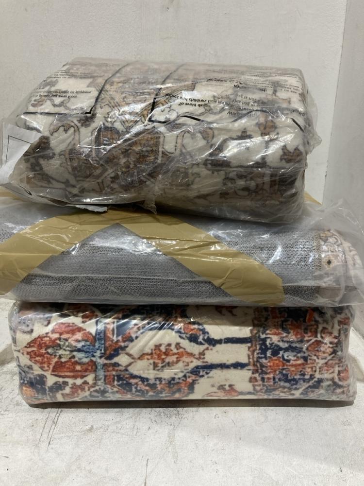 Lot 493  
            Birmingham SR107 - Parcel Delivery Only 

                
3 X ITEMS TO INCLUDE MULTI COLOUR DESIGN RUG