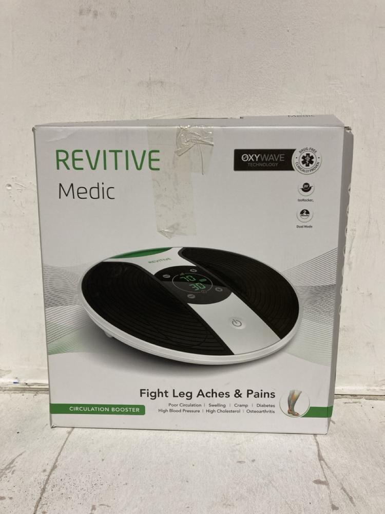 Lot 50  
            Birmingham SR107 - Parcel Delivery Only 

                
REVITIVE MEDIC CIRCULATION BOOSTER ORIGINAL RRP £350