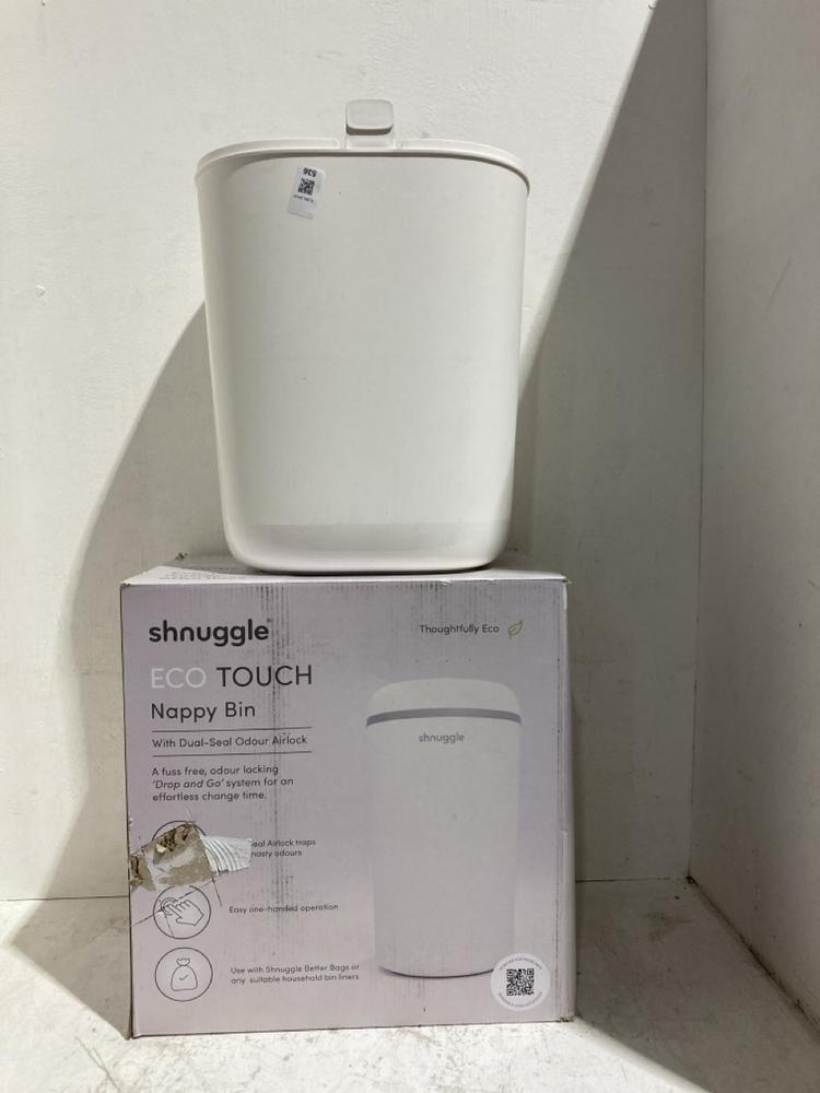 Lot 536  
            Birmingham SR107 - Parcel Delivery Only 

                
2 X ITEMS TO INCLUDE SHNUGGLE ECO TOUCH NAPPY BIN