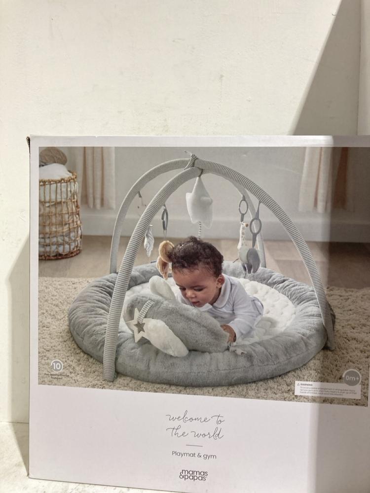 Lot 553  
            Birmingham SR107 - Parcel Delivery Only 

                
MAMAS & PAPAS PLAYMAT & GYM