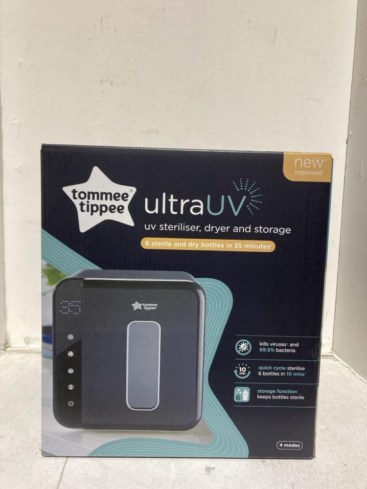 Lot 55  
            Birmingham SR107 - Parcel Delivery Only 

                
TOMMEE TIPPEE UV STERILIZER MACHINE ORIGINAL RRP £149