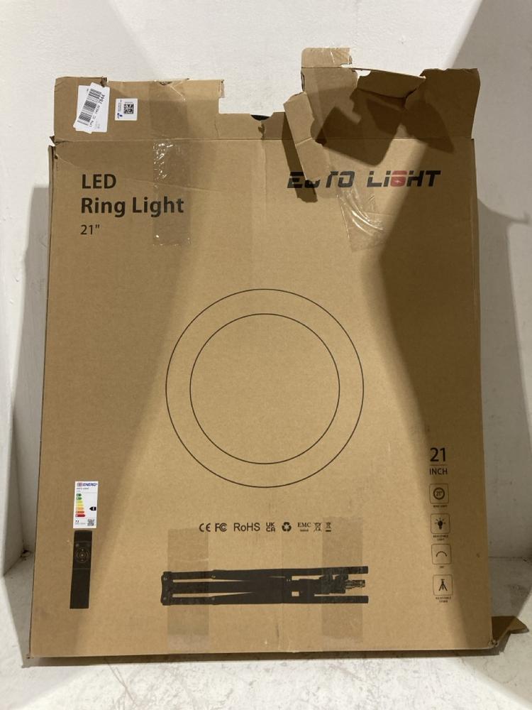 Lot 569  
            Birmingham SR107 - Parcel Delivery Only 

                
EURO LIGHT LED RING LIGHT - 21"