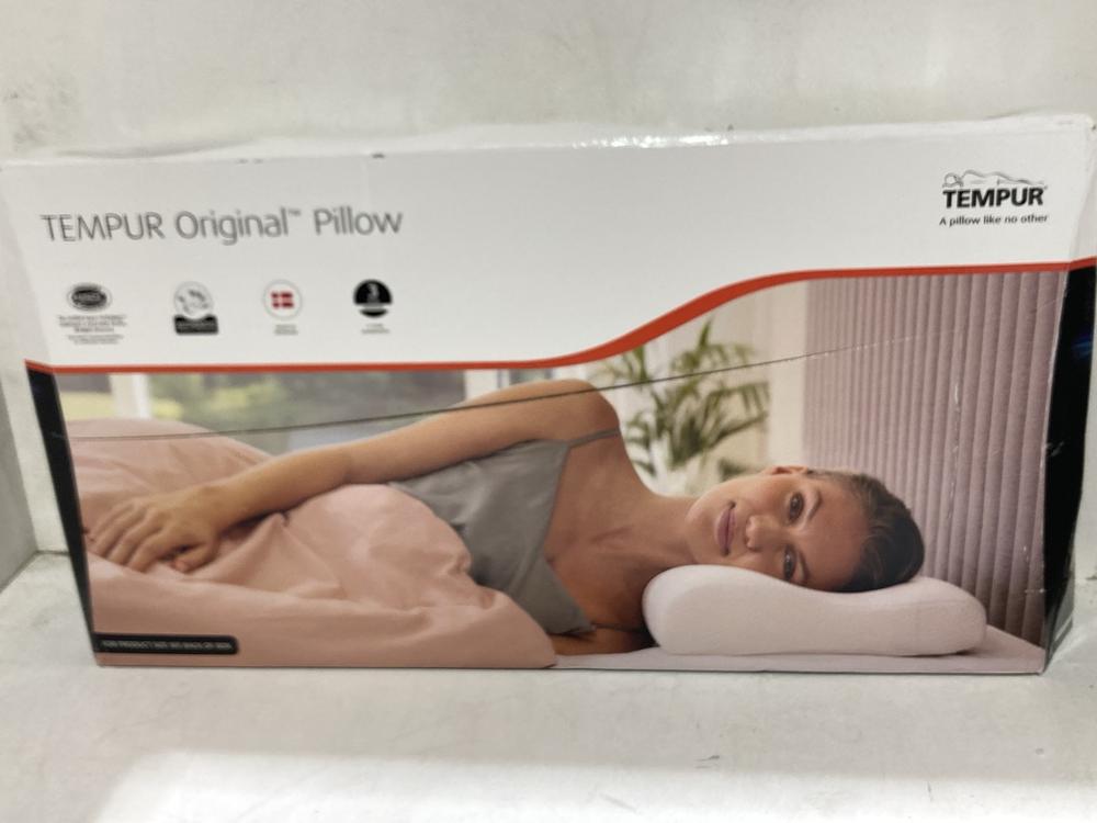 Lot 577  
            Birmingham SR107 - Parcel Delivery Only 

                
TEMPUR ORIGINAL PILLOW