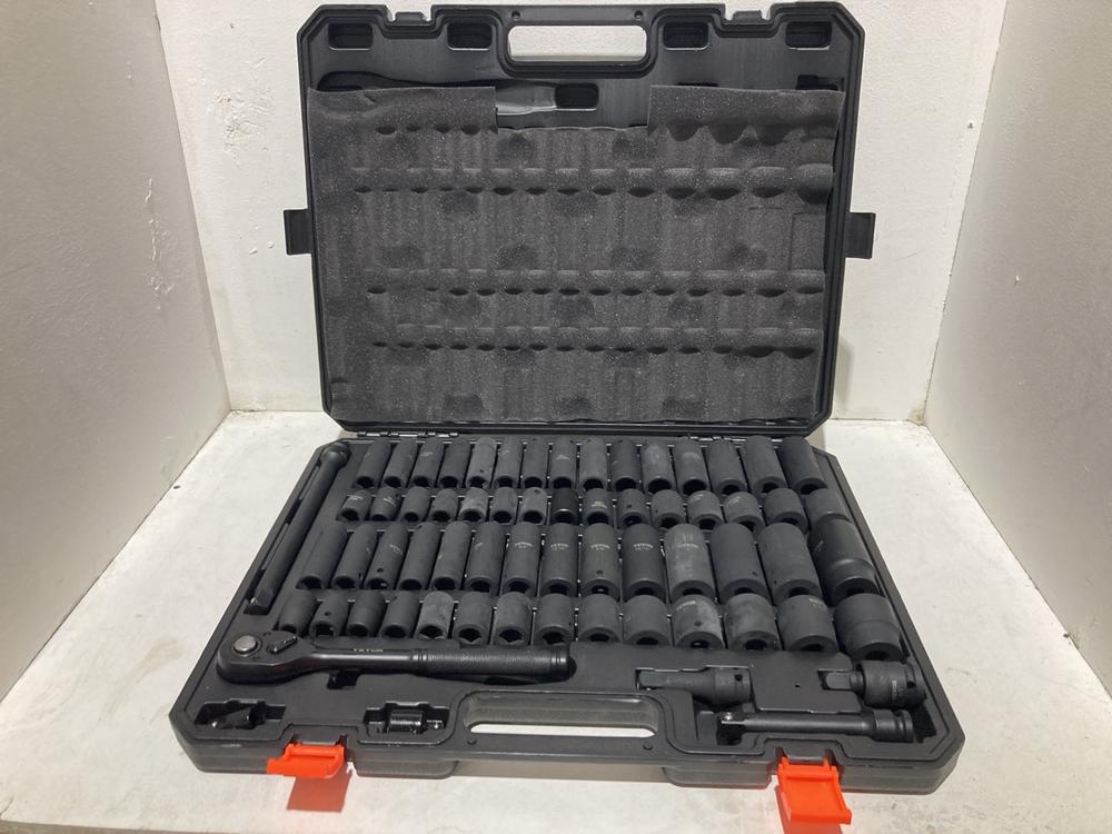 Lot 587  
            Birmingham SR107 - Parcel Delivery Only 

                
VEVOR IMPACT SOCKET SET QTY: 65