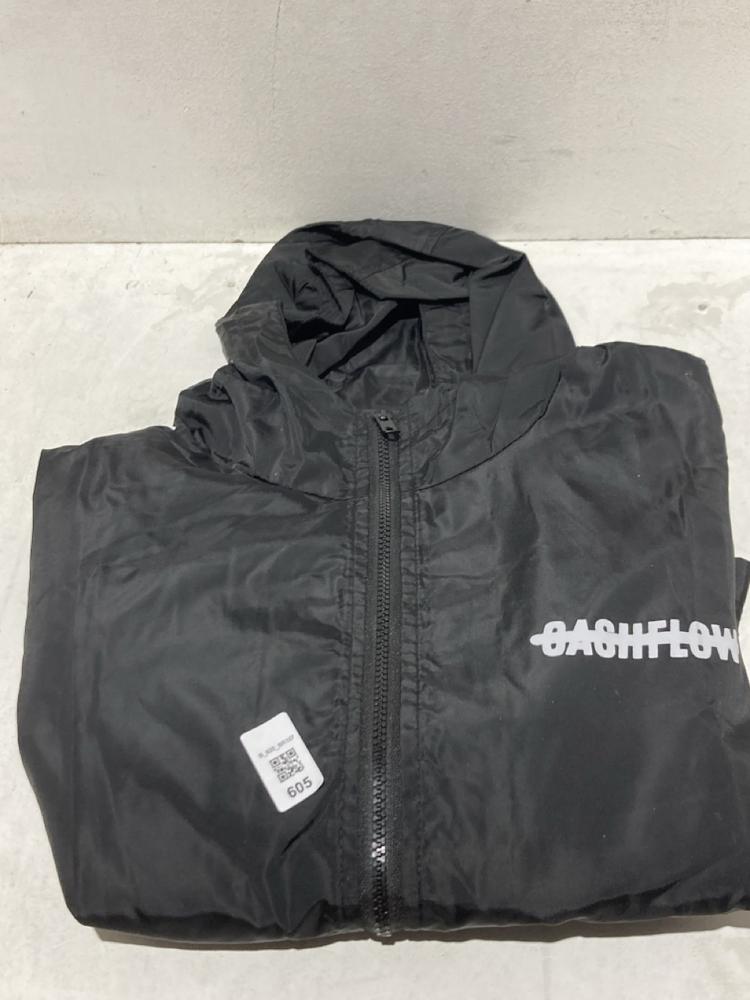 Lot 605  
            Birmingham SR107 - Parcel Delivery Only 

                
CASHFLOW BLACK JACKET COAT SIZE M