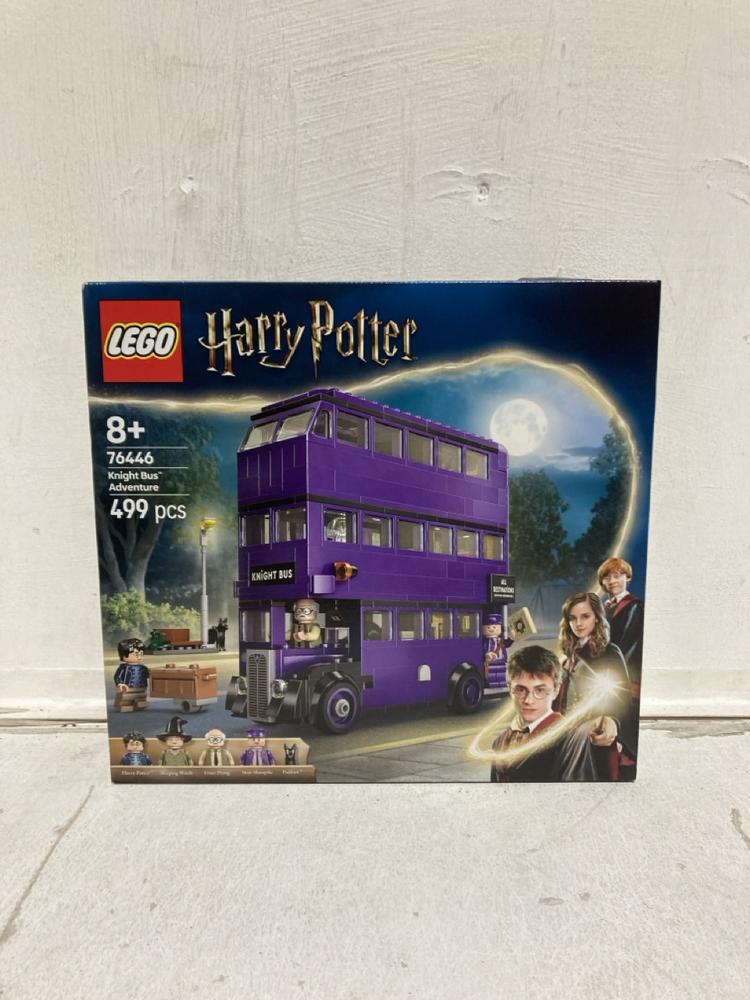 Lot 64  
            Birmingham SR107 - Parcel Delivery Only 

                
LEGO HARRY POTTER 76446 KNIGHT BUS ORIGINAL RRP £44
