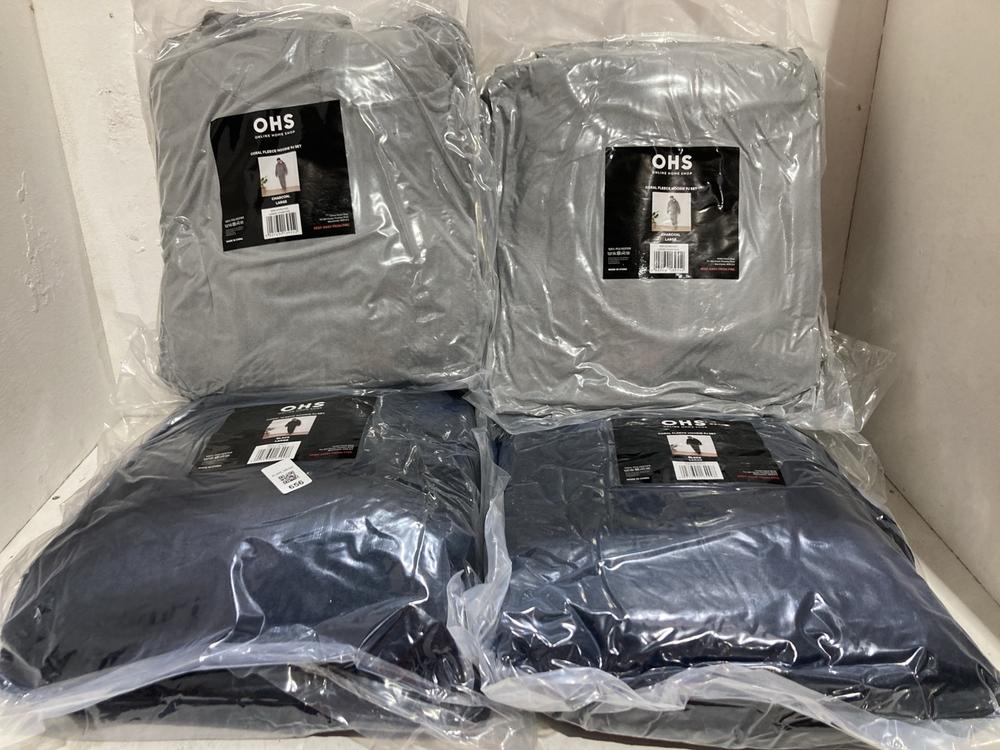 Lot 656  
            Birmingham SR107 - Parcel Delivery Only 

                
4 X ITEMS TO INCLUDE CORAL FLEECE HOODIE PJ SET