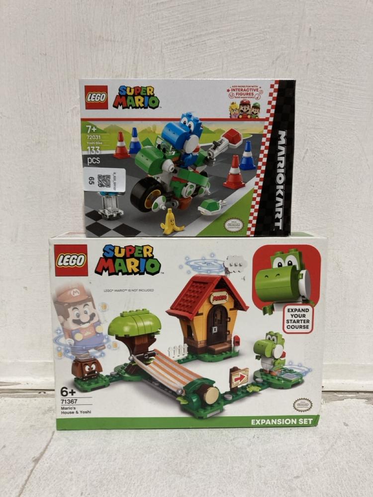 Lot 65  
            Birmingham SR107 - Parcel Delivery Only 

                
LEGO SUPER MARIO 2 X SETS TO INCLUDE 71367 & 72031 APPROX TOTAL ORIGINAL RRP £50
