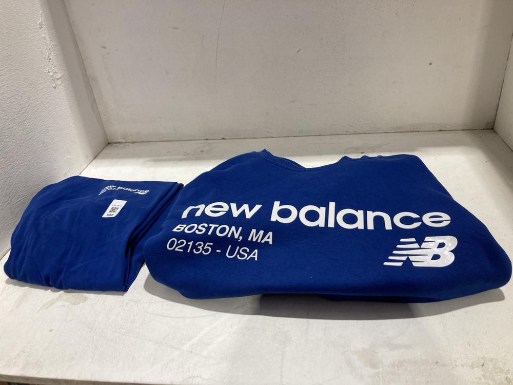 Lot 668  
            Birmingham SR107 - Parcel Delivery Only 

                
2 X ITEMS NEW BALANCE BLUE JOGGERS SIZE S