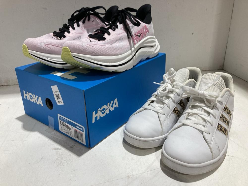 Lot 670  
            Birmingham SR107 - Parcel Delivery Only 

                
2 X ITEMS TO INCLUDE ADIDAS TRAINERS SIZE 4