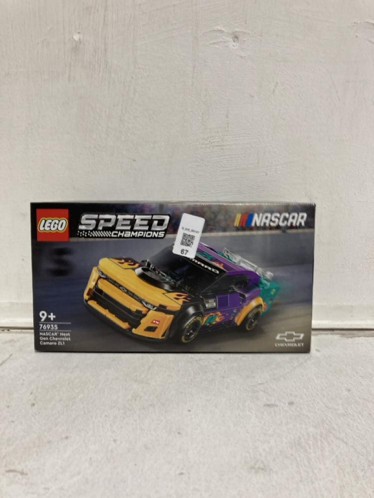 Lot 67  
            Birmingham SR107 - Parcel Delivery Only 

                
LEGO SPEED CHAMPIONS NASCAR 76935 ORIGINAL RRP £28