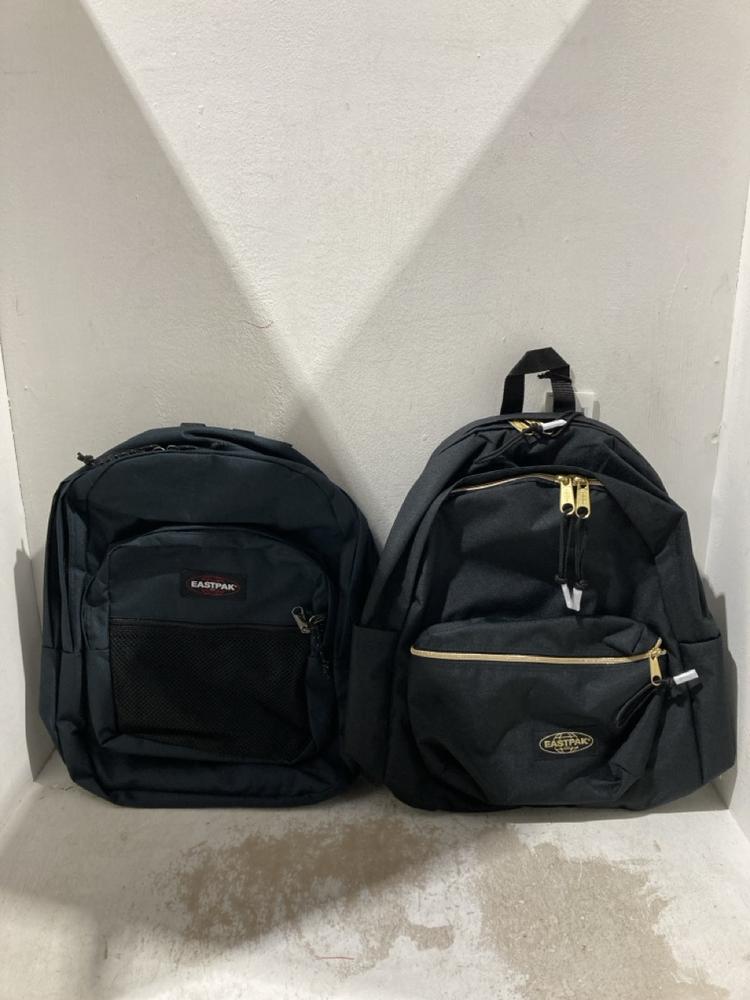 Lot 684  
            Birmingham SR107 - Parcel Delivery Only 

                
2 X EASTPAK BACKPACKS MIXED SIZES AND COLOURS