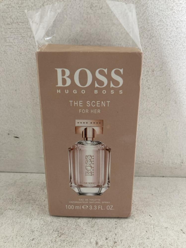 Lot 705  
            Birmingham SR107 - Parcel Delivery Only 

                
BOSS HUGO BOSS THE SCENT FOR HER EAU DE TOILETTE 100ML