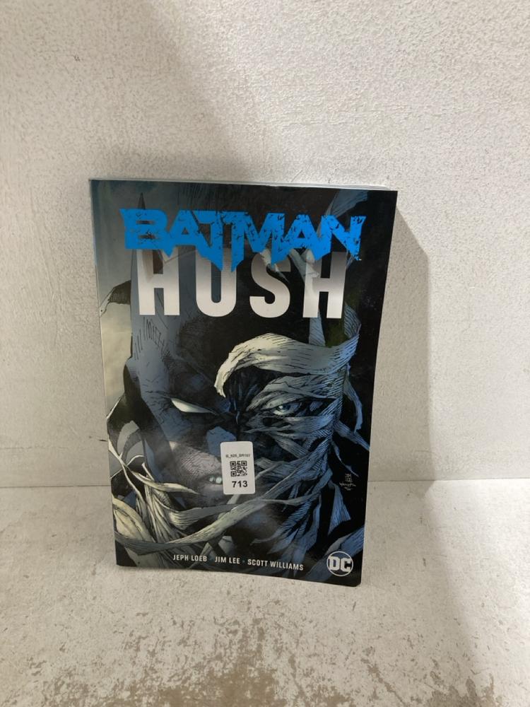 Lot 713  
            Birmingham SR107 - Parcel Delivery Only 

                
BATMAN HUSH HARDBACK COMIC