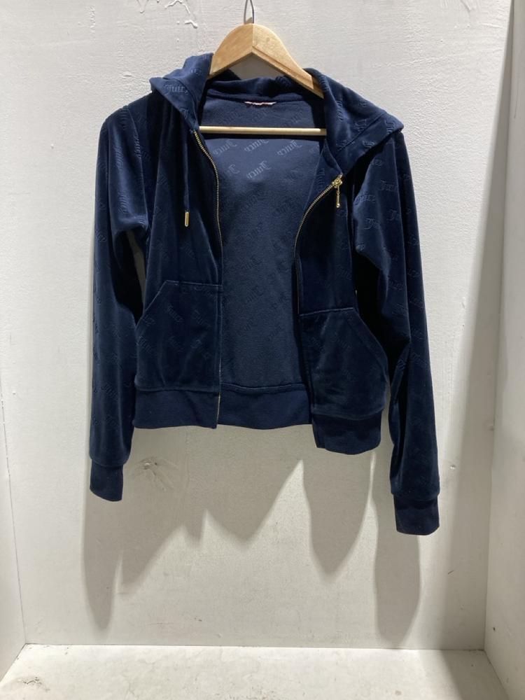 Lot 739  
            Birmingham SR107 - Parcel Delivery Only 

                
JUICY COUTURE DARK BLUE WOMEN'S JACKET SIZE UNKNOWN