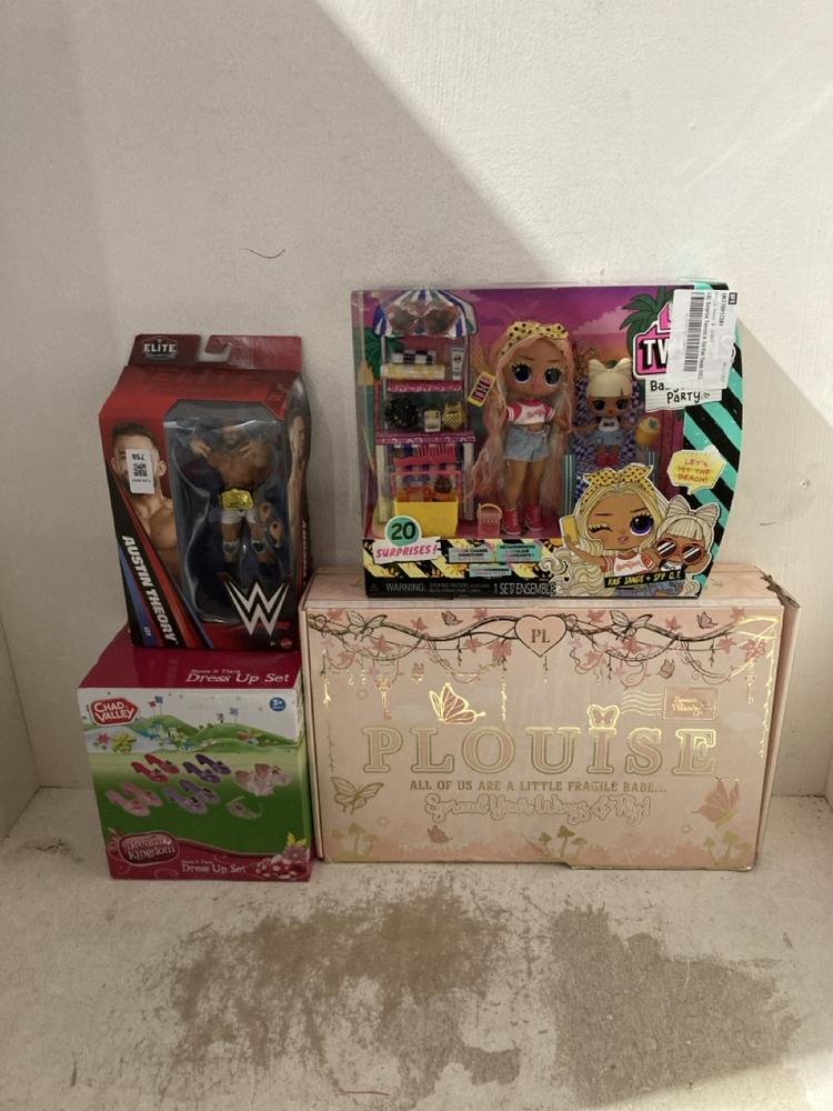 Lot 758  
            Birmingham SR107 - Parcel Delivery Only 

                
CHILDREN'S TOYS TO INCLUDE CHAD VALLY DREAM KINGDOM DRESS UP SET