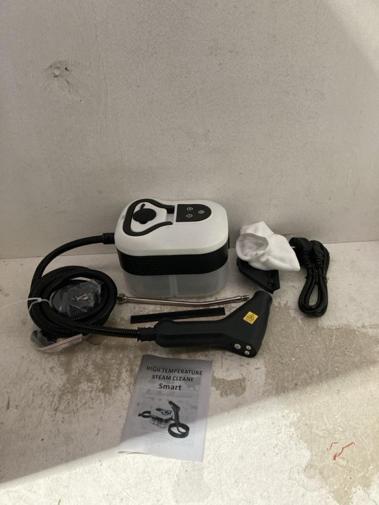 Lot 774  
            Birmingham SR107 - Parcel Delivery Only 

                
SMART HIGH TEMP STEAM CLEANER HANDHELD