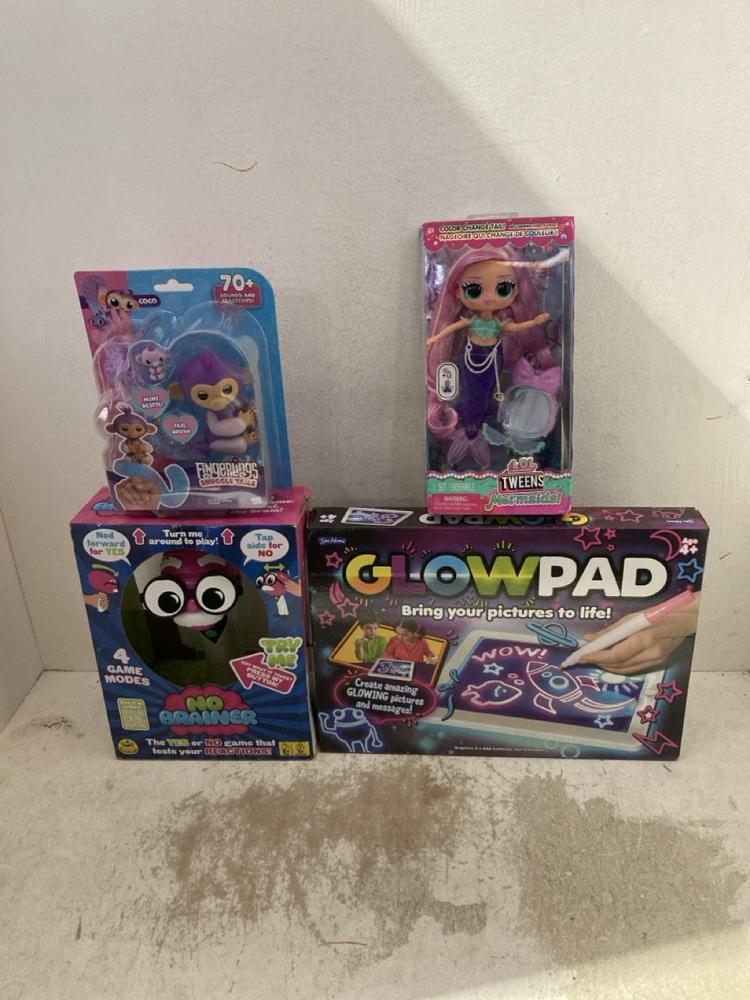 Lot 782  
            Birmingham SR107 - Parcel Delivery Only 

                
ASSORTED GIRLS TOYS TO INCLUDE LOL TWEEN MERMAID